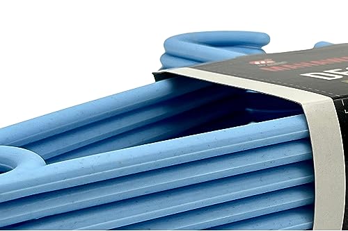 Mahaware Sturdy Polypropylene Hanger, Pack of 6, Mint Granite Blue l Cloth Hanger l Dress Hangers l Hanger for Clothes Hanging